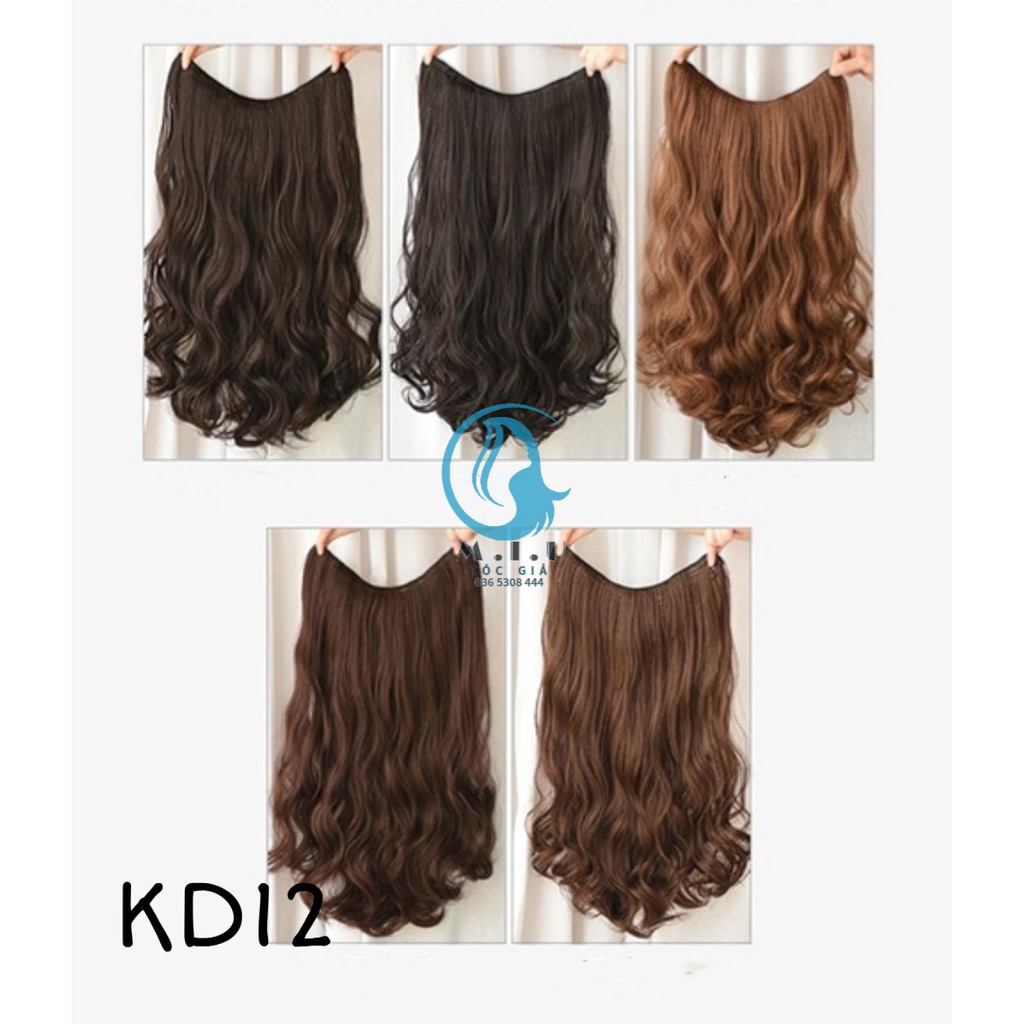 Tóc Kẹp Dải Xoăn 🎀FREESHIP🎀Tóc Kẹp Dải Xoăn cao cấp