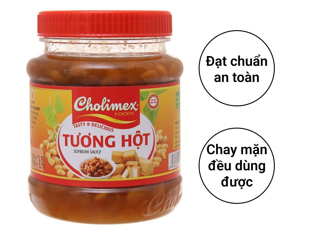 Tương hột vàng Cholimex hũ