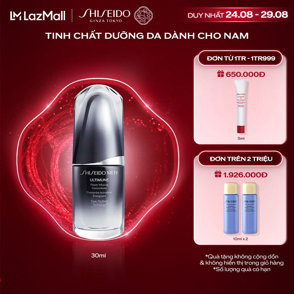 Tinh chất dưỡng da Shiseido Men Ultimune Power Infusing Concentrate 30ml