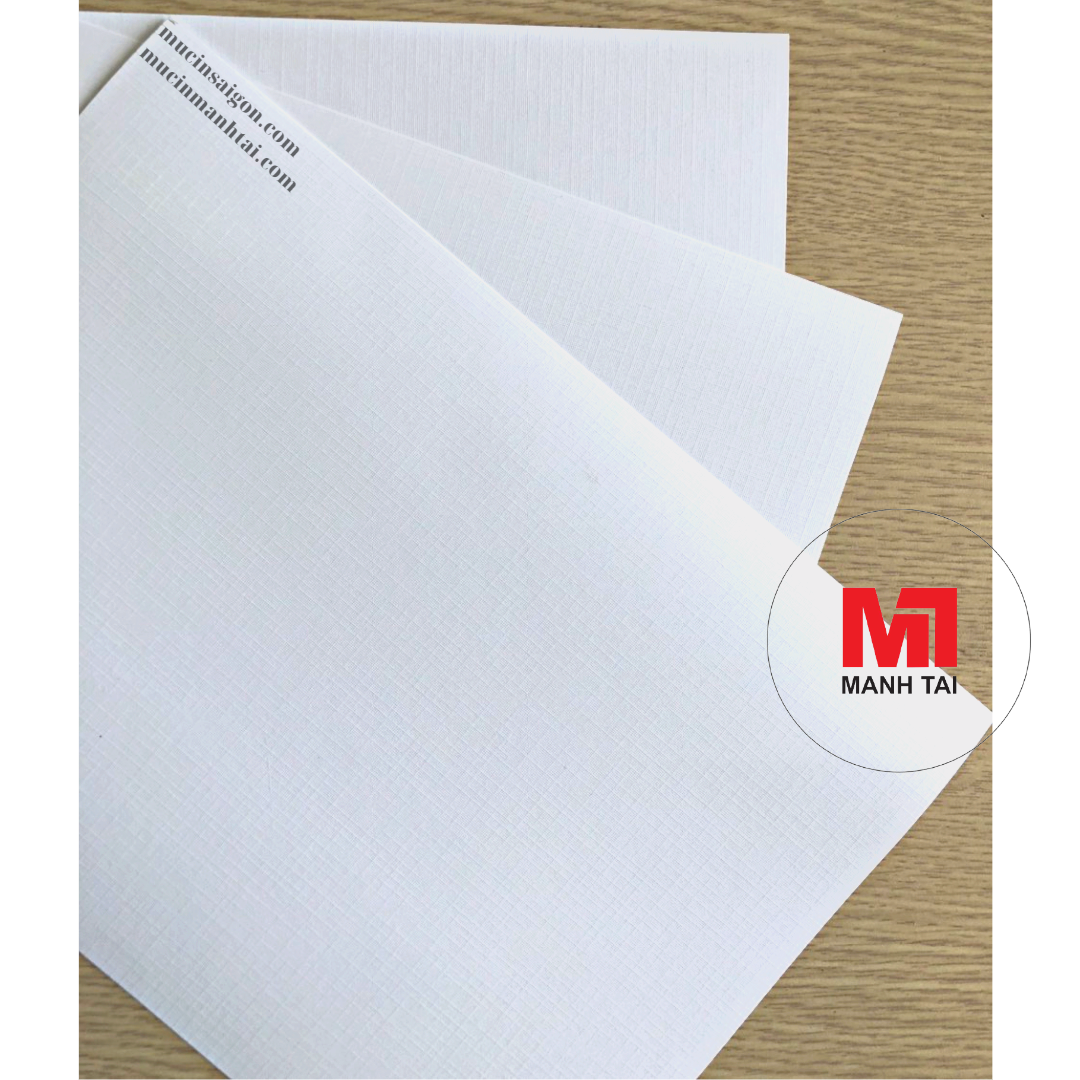 Giấy in ảnh Gân bóng 260gsm - Giấy in ảnh 2 mặt, dùng cho máy in phun