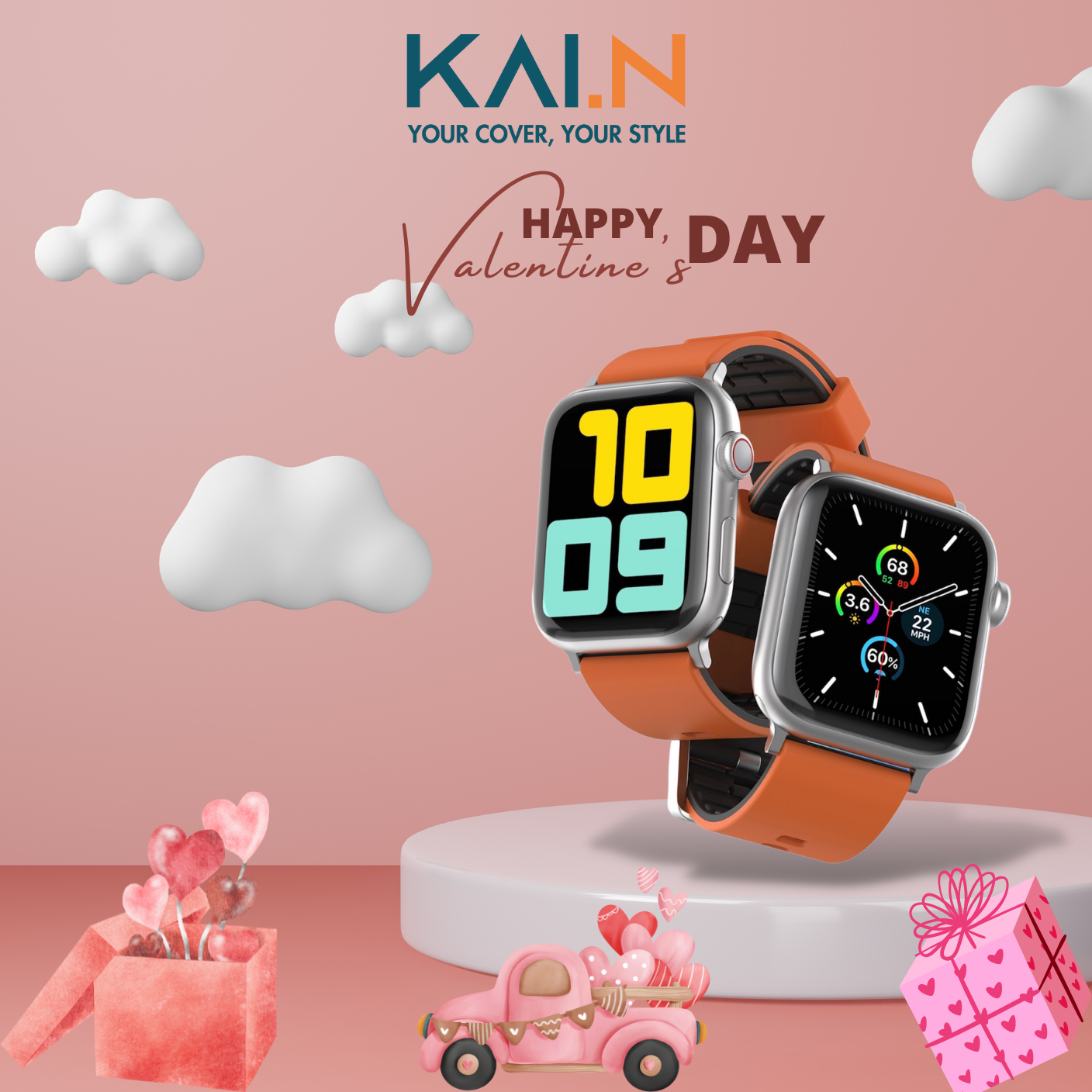 Dây Đeo Silicone Dành Cho Apple Watch Ultra / Apple Watch Series, Kai.N Sport Buckle Color Band - Hàng Chính Hãng Giá 289,000 Đồng*Miễn phí vận chuyển