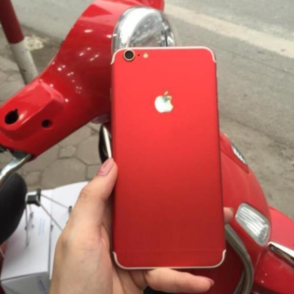 Dán skin ip mau đỏ ip 5 6 6s 6plus 7 8 7plus 8plus