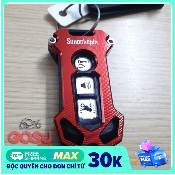 Ốp chìa khóa Smartkey CNC 3 nút, cá tính, đủ màu