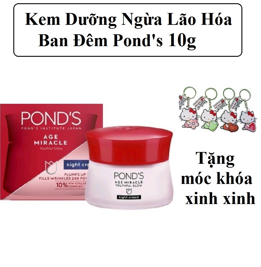 Kem dưỡng trắng da ngừa lão hóa ban đêm ponds age night cream 10g