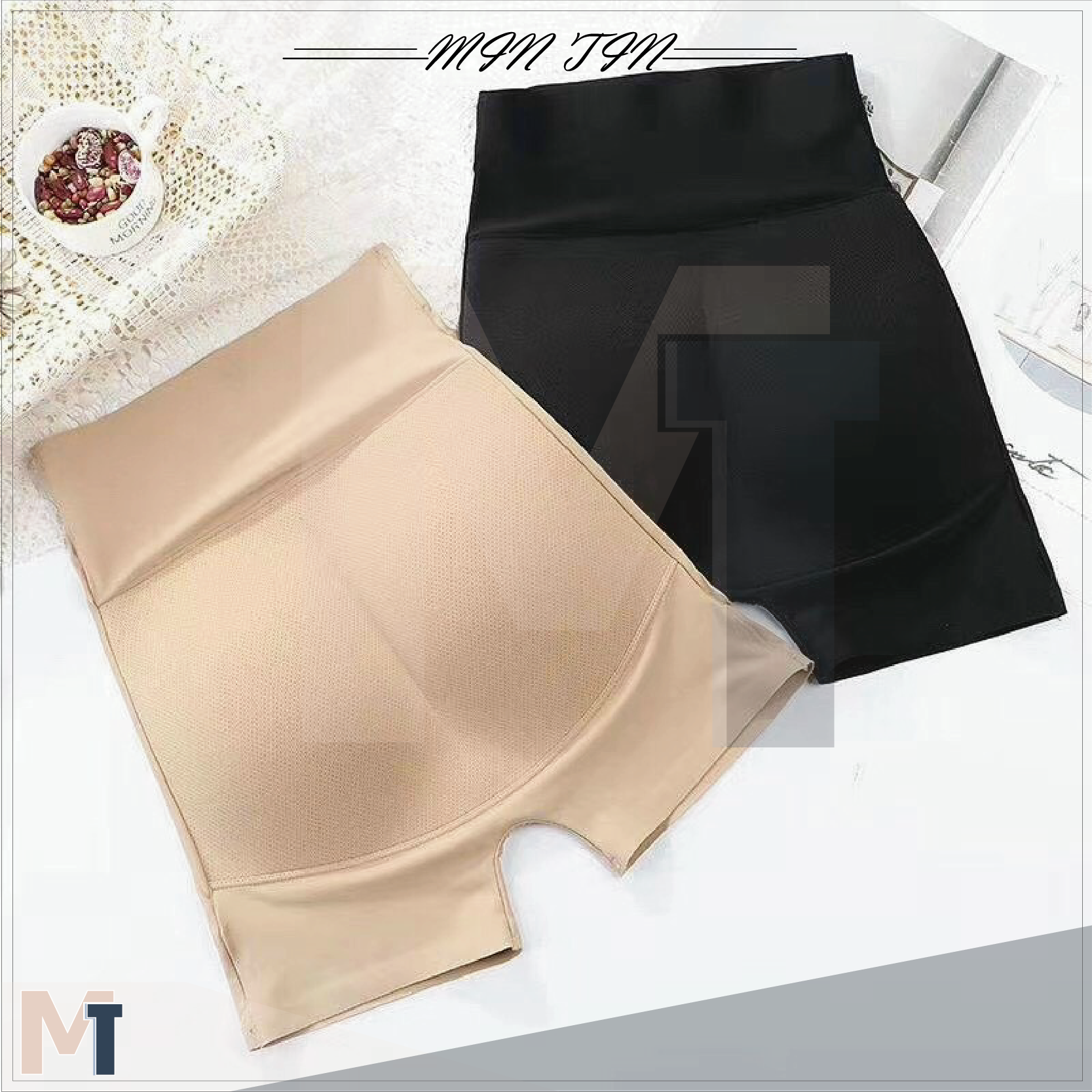 Quần đùi độn mông gen bụng su đúc - quần lót độn mông đùi su