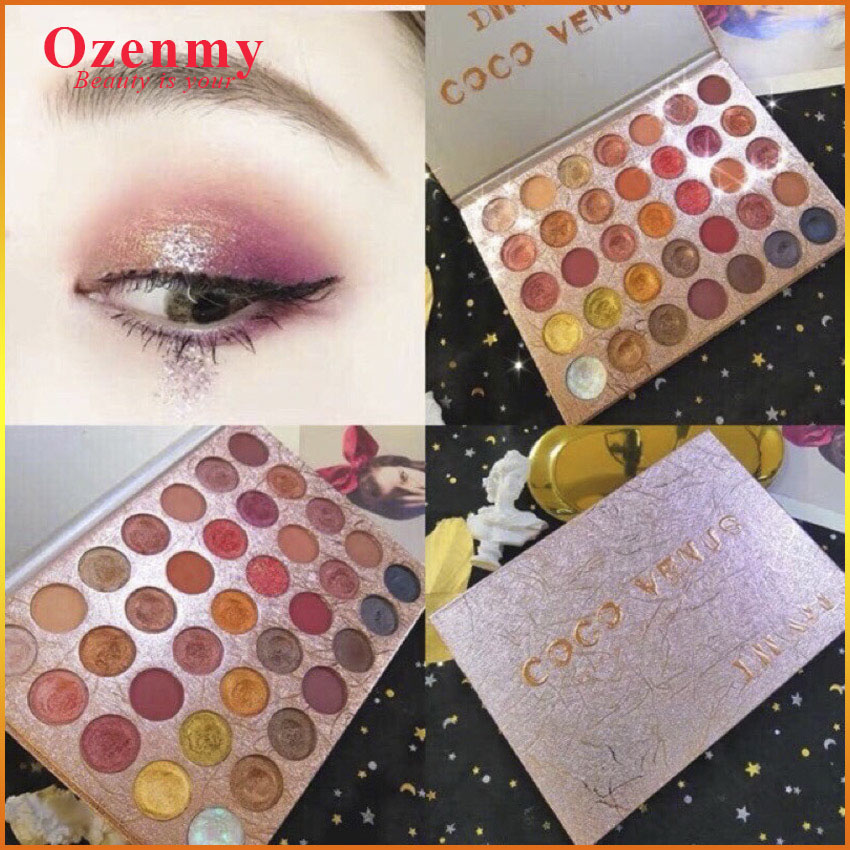 [HOT]Bảng phấn mắt 35 ô nhiều màu nội địa Trung Dikalu Coco Venus siêu đẹp, sang chảnh, có nhũ, không thấm nước, phấn lên rõ màu, bám màu, ít bay, bảng màu phong phú, làm được nhiều kiểu makeup - OZENMY