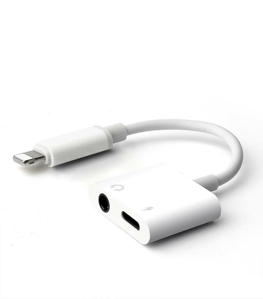 Cáp Chuyển Đổi Cho Iphone - đàm thoại được- Cổng Lightning Sang Jack Audio 3.5 nghe nhạc
