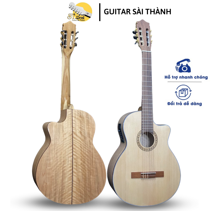 Đàn guitar classic còng cườm mã st-c15