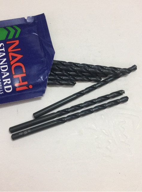 Mũi khoan nachi 4.0mm đến 4.9mm 1 mũi
