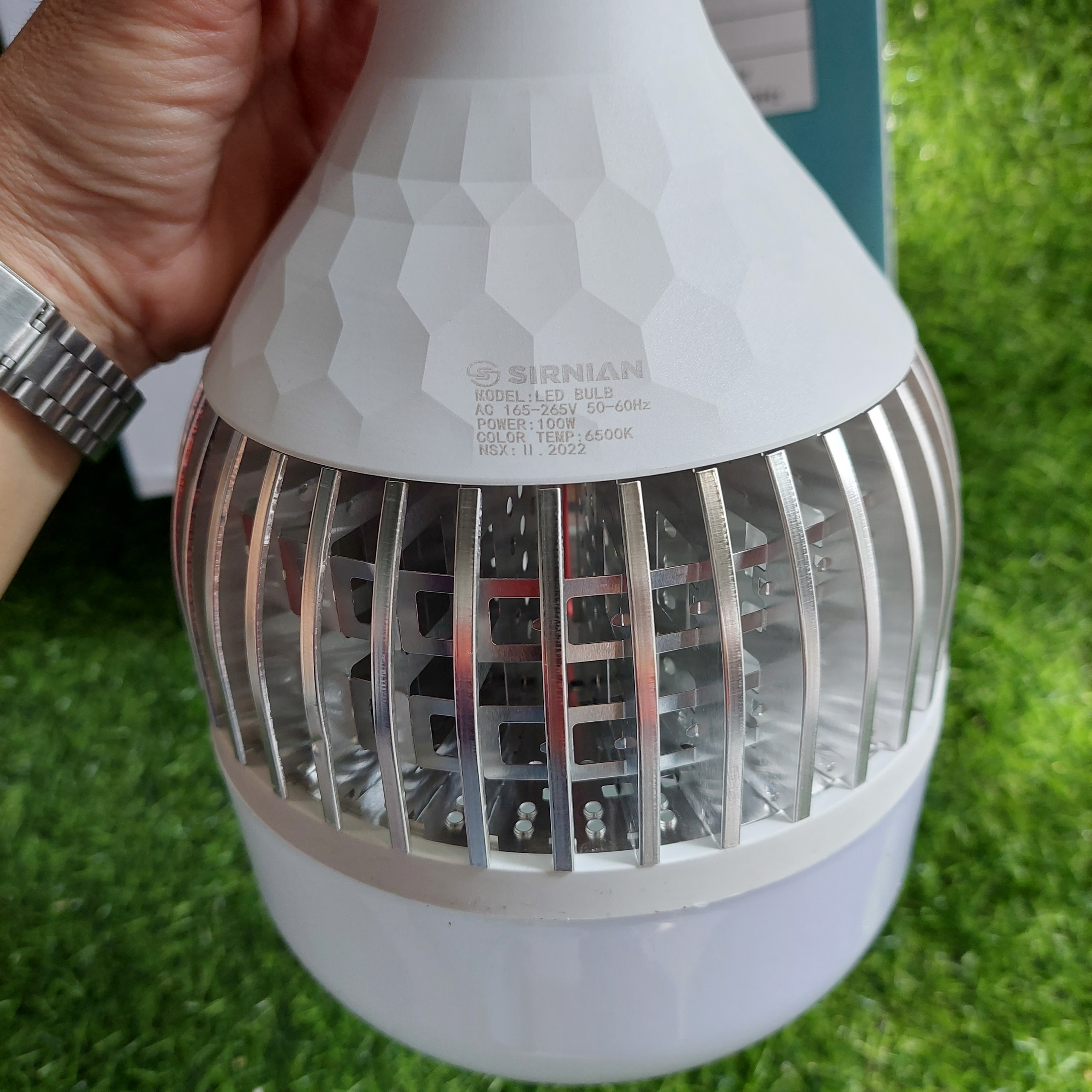 Bóng đèn led trụ nhôm 100w đèn giá rẻ công suất 100w , Búp trụ cao áp nhà xưởng, Bóng đèn siêu sáng siêu rẻ, Bóng đèn 100w