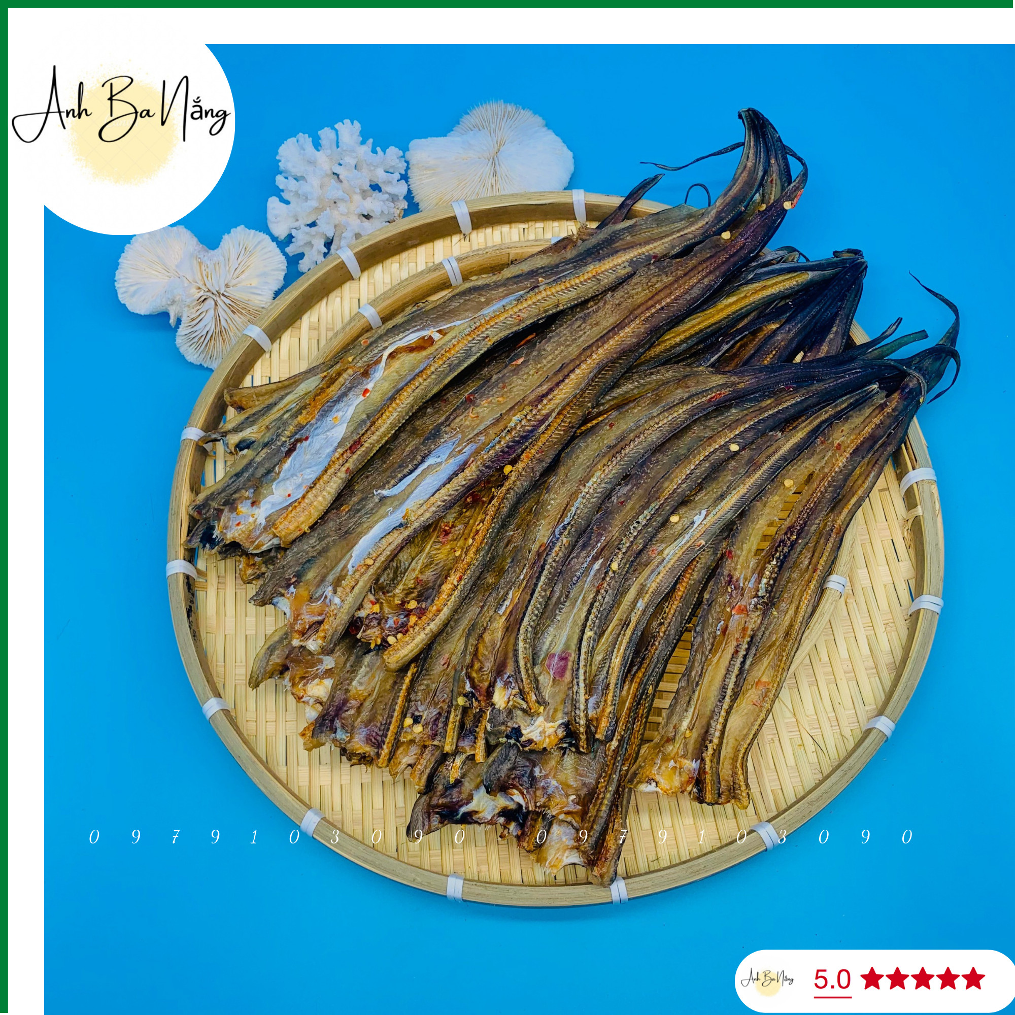 500gr khô cá đét xẻ , khô biển cá đét xẻ làm sạch ướp sẵn thịt dày vừa ăn xớ thịt thơm ngon đậm đà - anh ba nắng