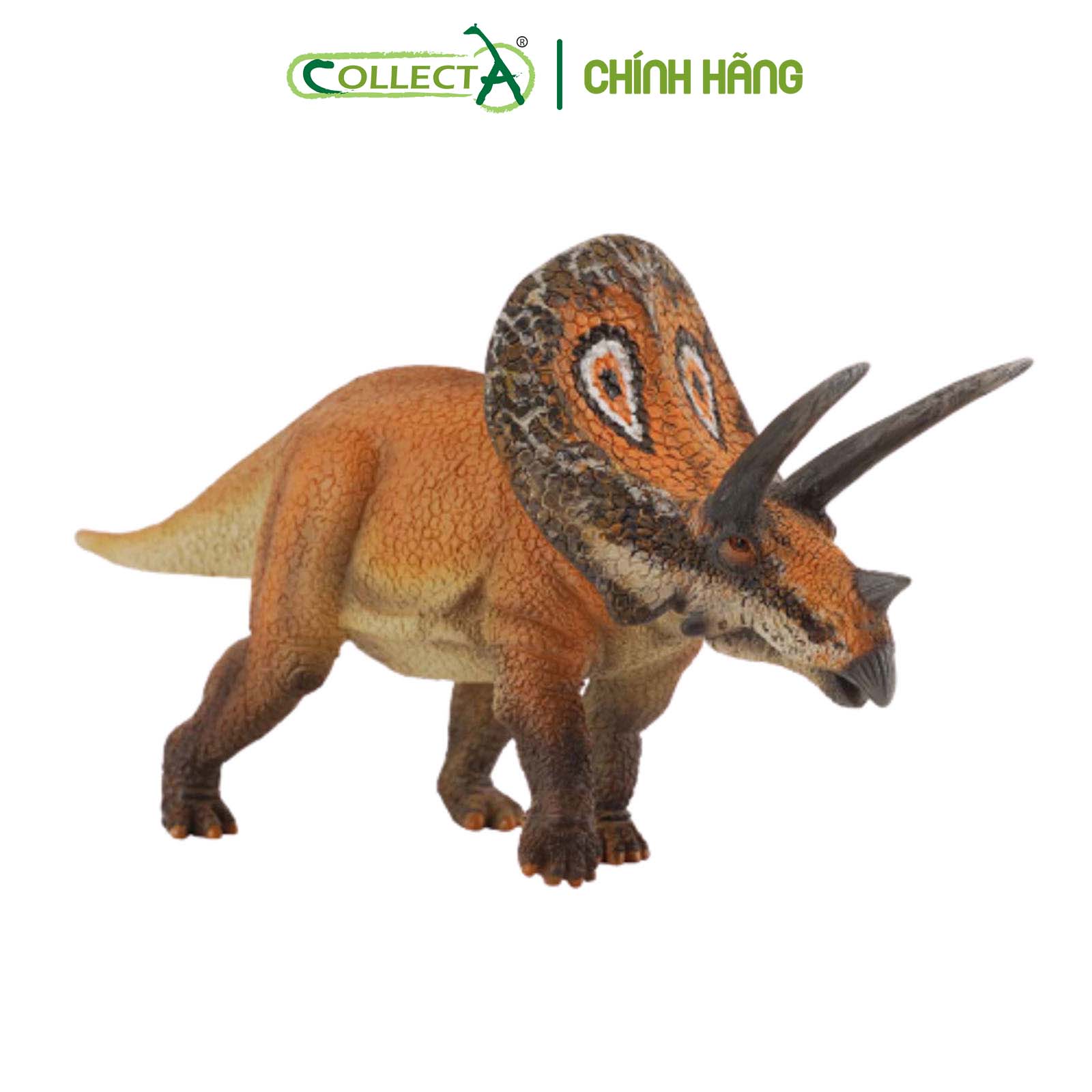 Đồ chơi mô hình động vật CollectA Khủng Long Torosaurus - Torosaurus