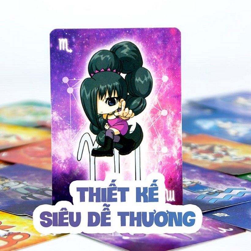 ✹❆ Bộ trò chơi Cuộc Đua Sao Chổi (CHÍNH HÃNG) Dòng Board Game Lớp Học Mật Ngữ 12 Cung Hoàng Đạo Đồ Chơi Trẻ Em MecoMart