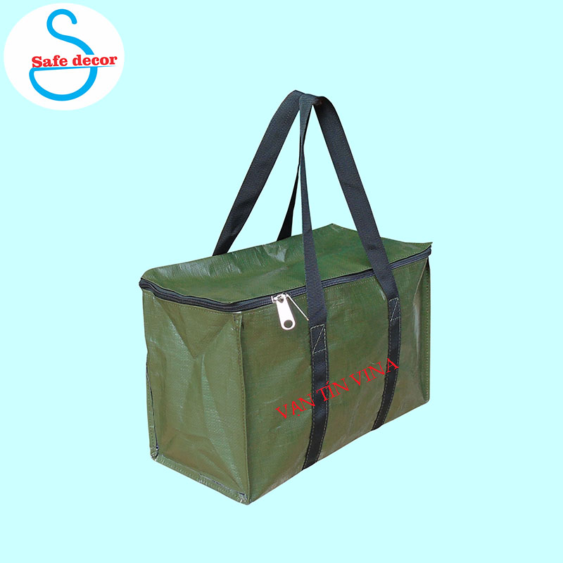 Túi bạt xanh riêu d 40xr20xc20
