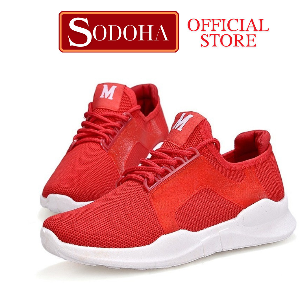 Giày Thể Thao Nữ Mẫu Mới Siêu Hot Sodoha SH68B588 Red