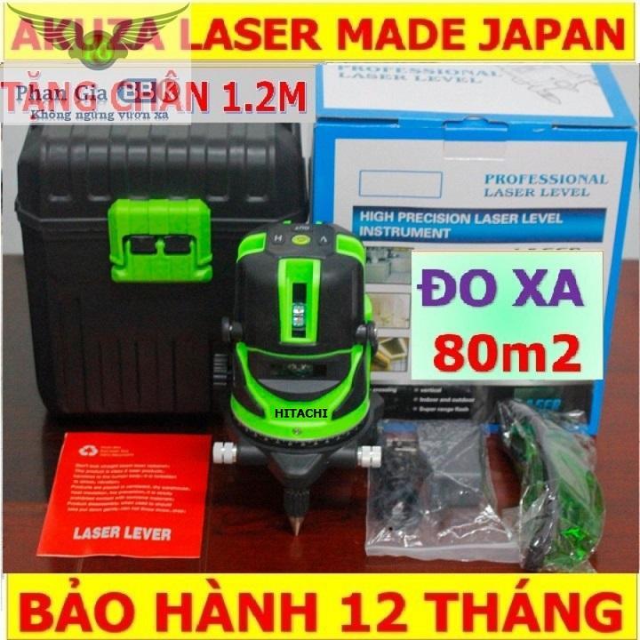 Máy cân bằng laser - Máy laser 5 tia Laser, máy cân mực, máy bắn cốt 80m, may ban cot bảo hành uy tín