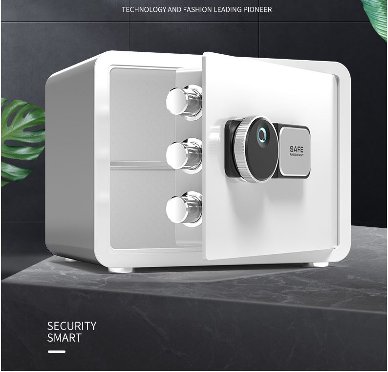Két sắt mini 25cm cao cấp khóa vân tay safe,chống cháy nổ, an toàn khi dùng trong gia đình,văn phòng,khách sạn