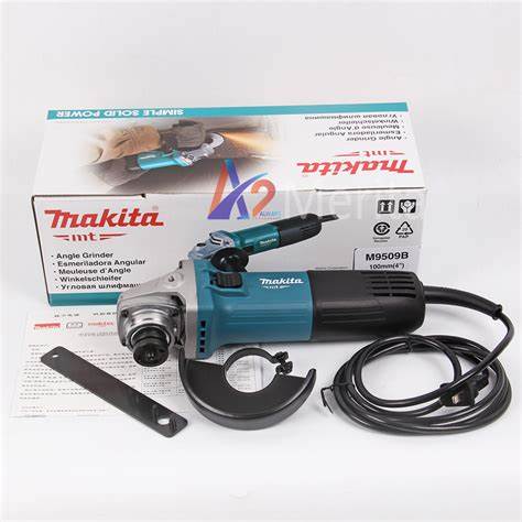 Máy mài góc 850w công tắc thân makita m9509b - chính hãng
