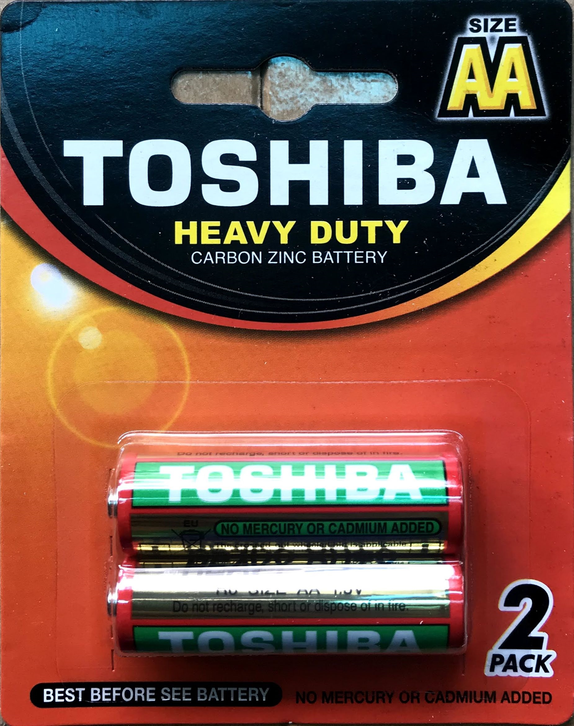 [HCM]Pin AA Toshiba 1.5V Không sạc vỉ 2 viên R6KG BP-2LWT (VN)