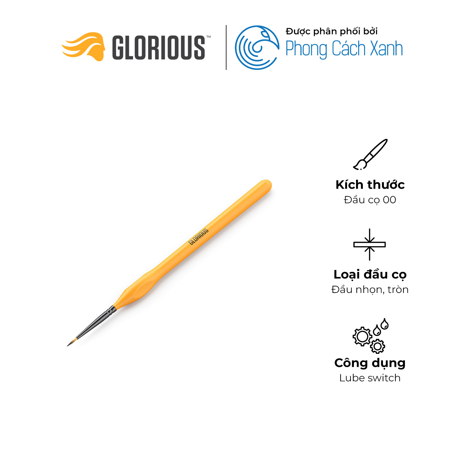 Cọ lube Glorious Lube Brush - Hàng Chính Hãng