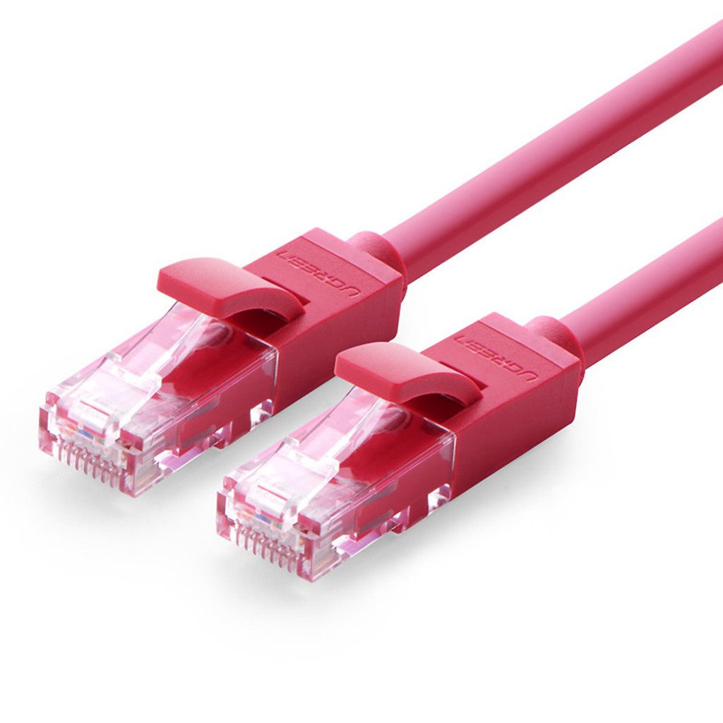 Dây mạng bấm sẵn cat6 dài 8m ugreen nw101 11214 -24awg cu - hàng chính hãng