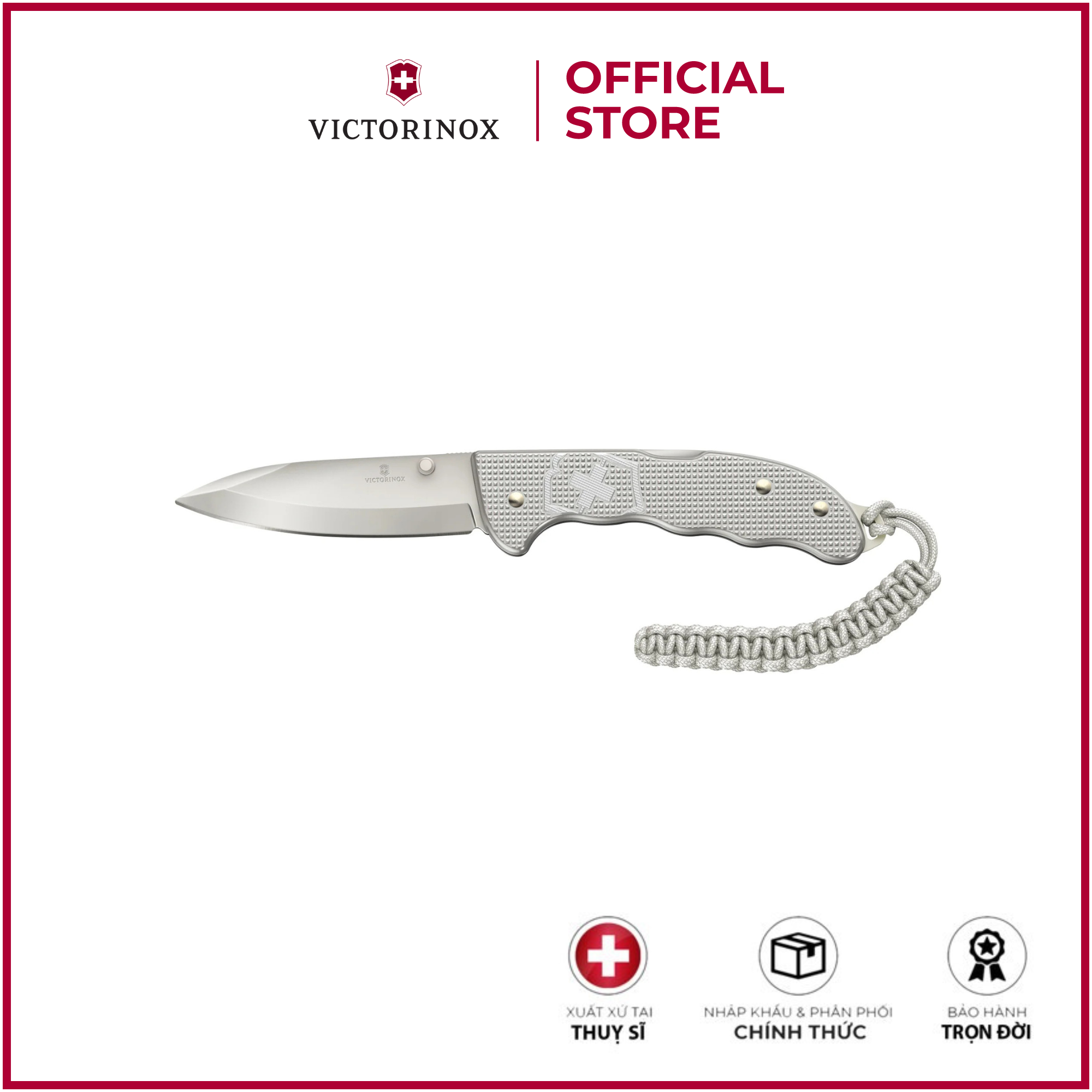Dao đa năng victorinox evoke alox silver 0.9415.d26