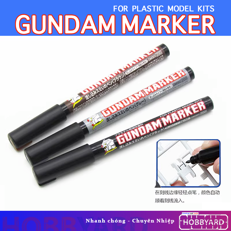Bộ bút sơn Mr Hobby Gundam Marker