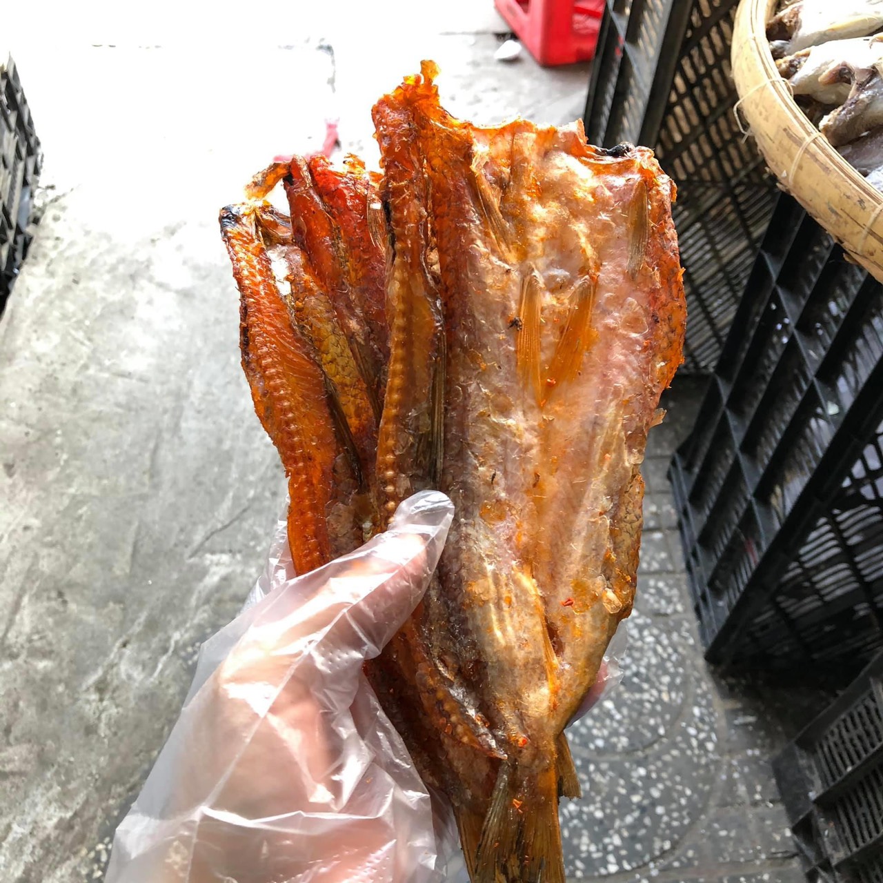 [HCM]Khộ cá mối đường đỏ gói 500gram