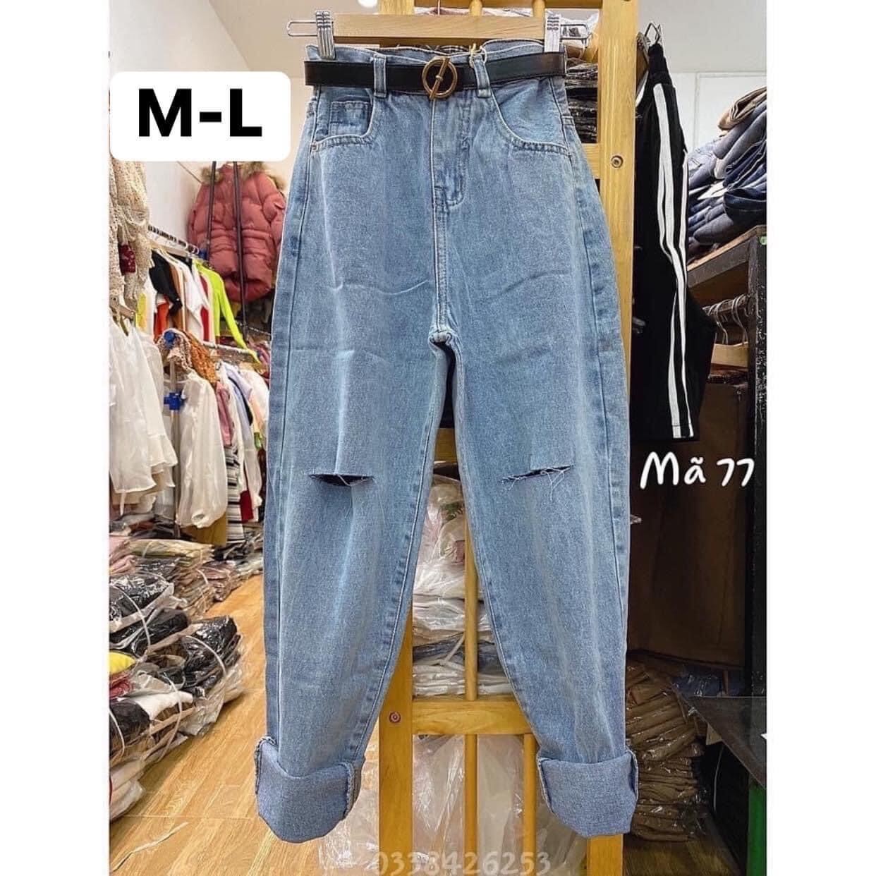 Baggy jeans rách gối ⛅️