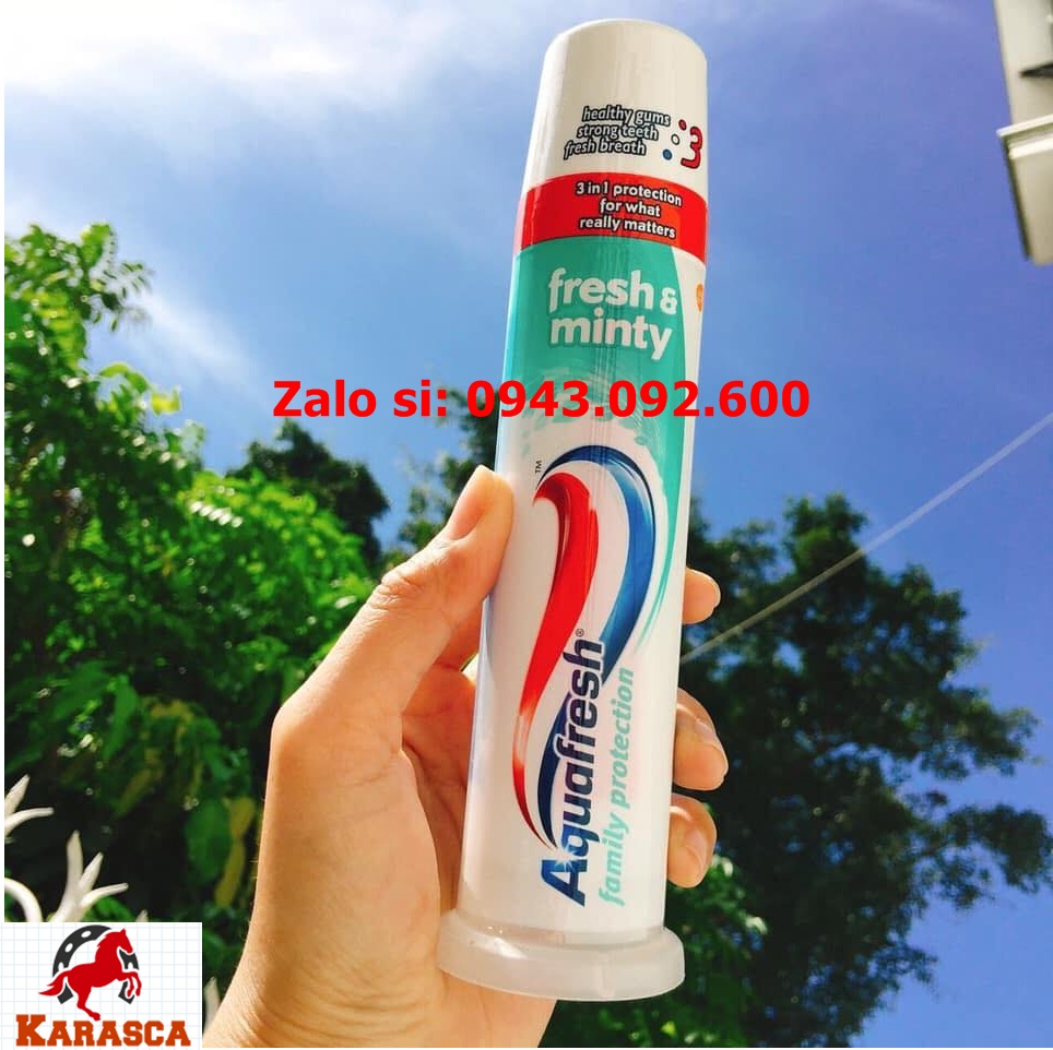 Kem Đánh Răng Ống Aquafresh Cho Người Lớn Hàng Chính Hãng UK