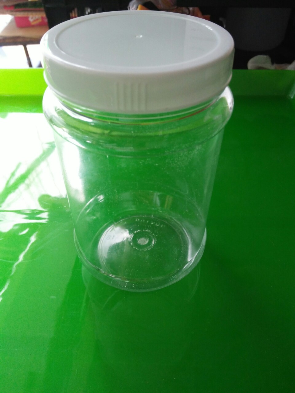 Lố 12 Hủ nhựa tròn  keo 60 - ( 600 ML )