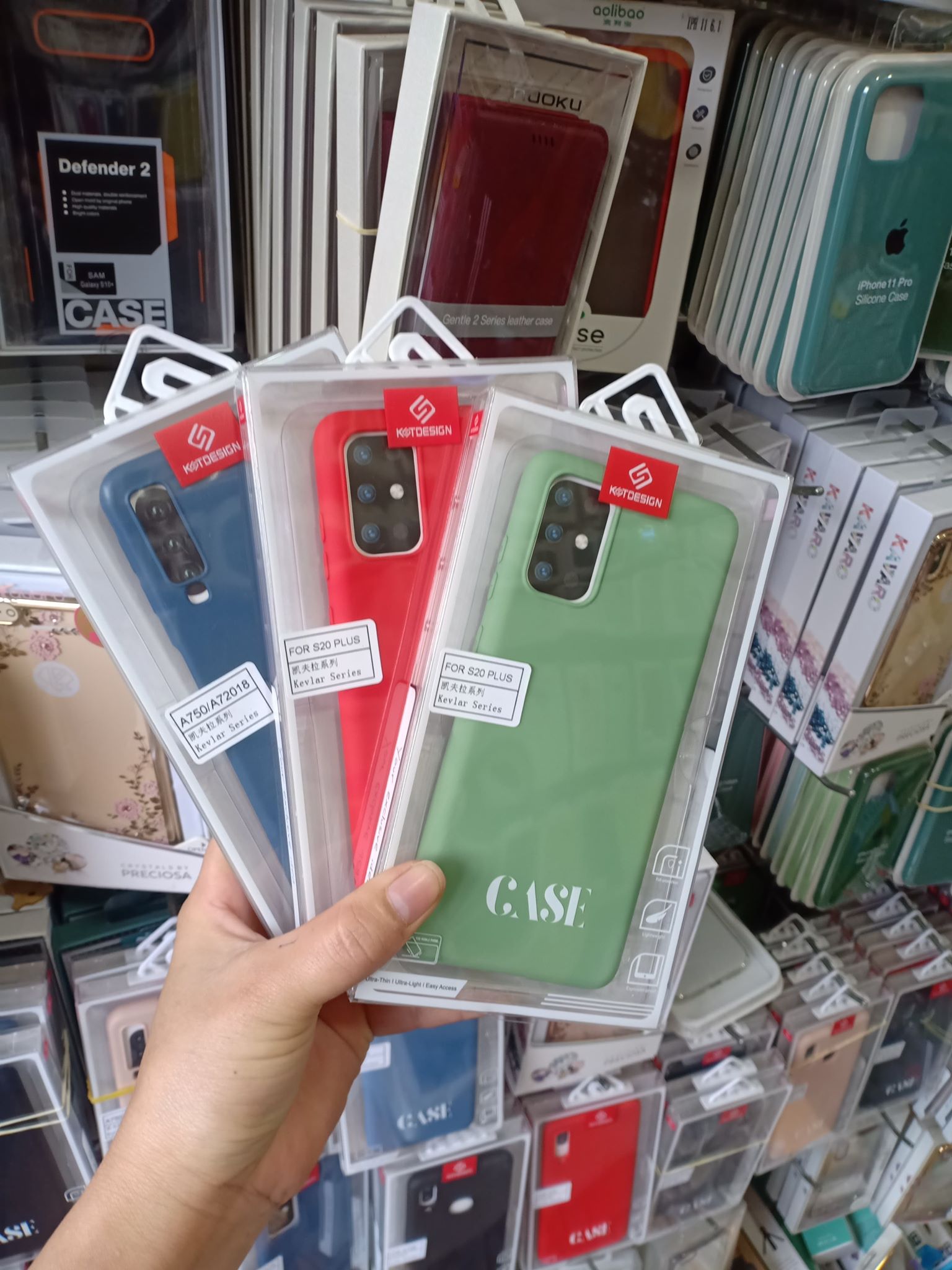 Ốp lưng dẻo màu samsung galaxy s20, s20 plus, s20 ultra ,hiệu kst desing chống bám bẩn