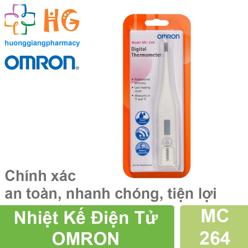 Nhiệt kế điện tử Omron MC-264 (Hộp 1 cái)