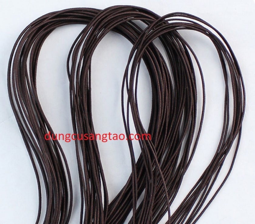 Dây thun xỏ chuỗi hạt 1mm / Dây tạo mẫu tóc thời trang