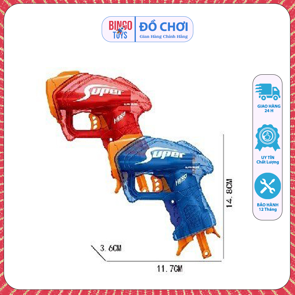 Đồ chơi trẻ em xốp neft tặng kèm 2 viên xốp - nhựa abs an toàn với trẻ em