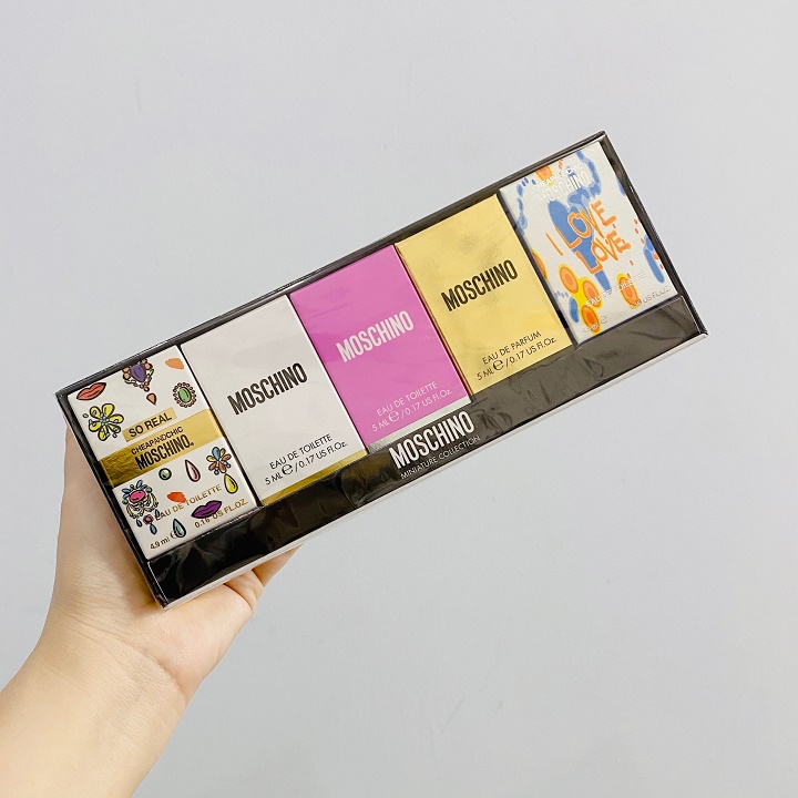 Sét Nước Hoa Mini Moschino
