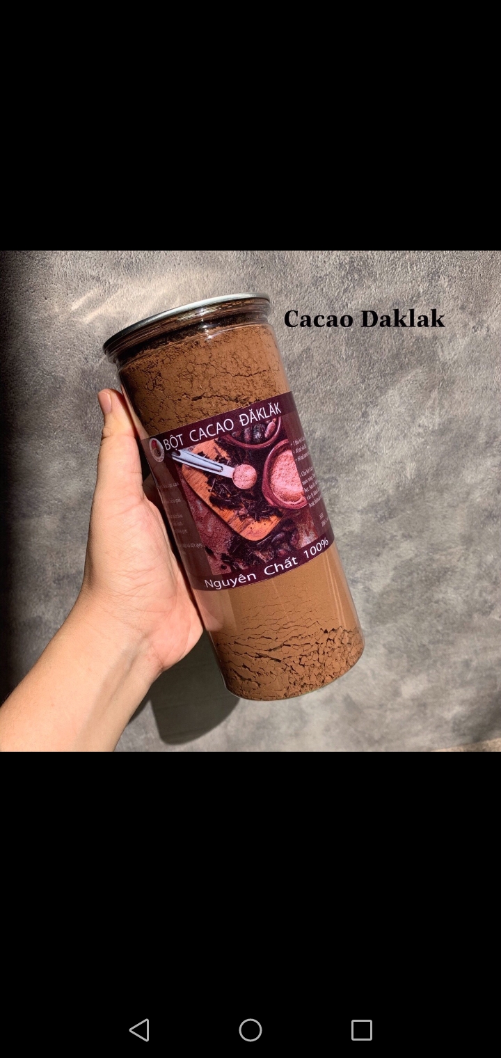Bột cacao nguyên chất đắk lắk 100%