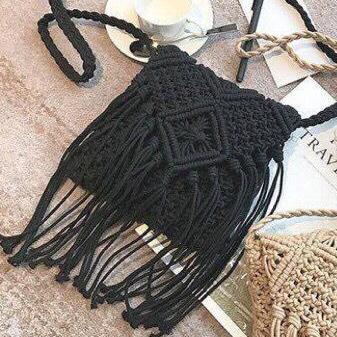 Túi thổ cẩm phong cách boho xinh xắn