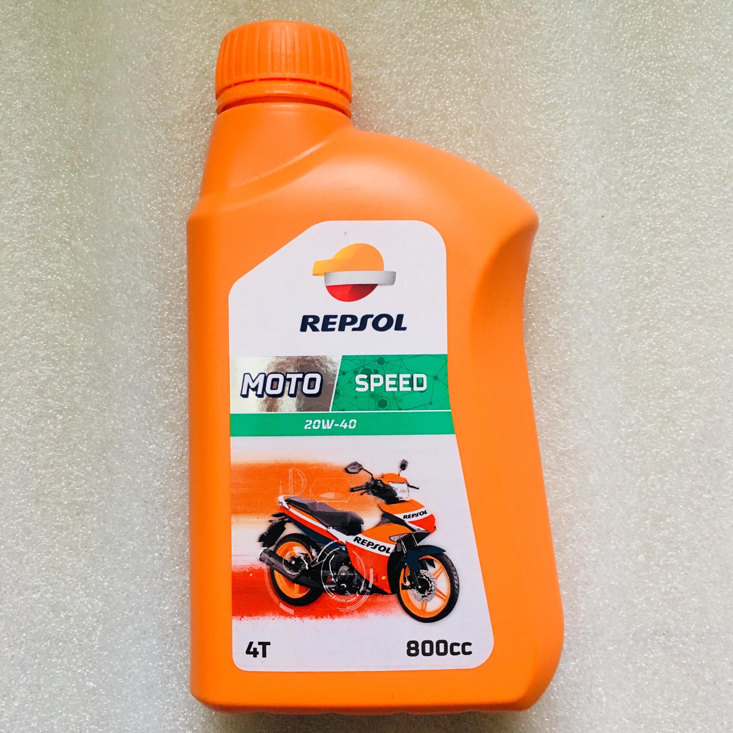 Nhớt Repsol 20W40 Moto Speed 4T 800ml