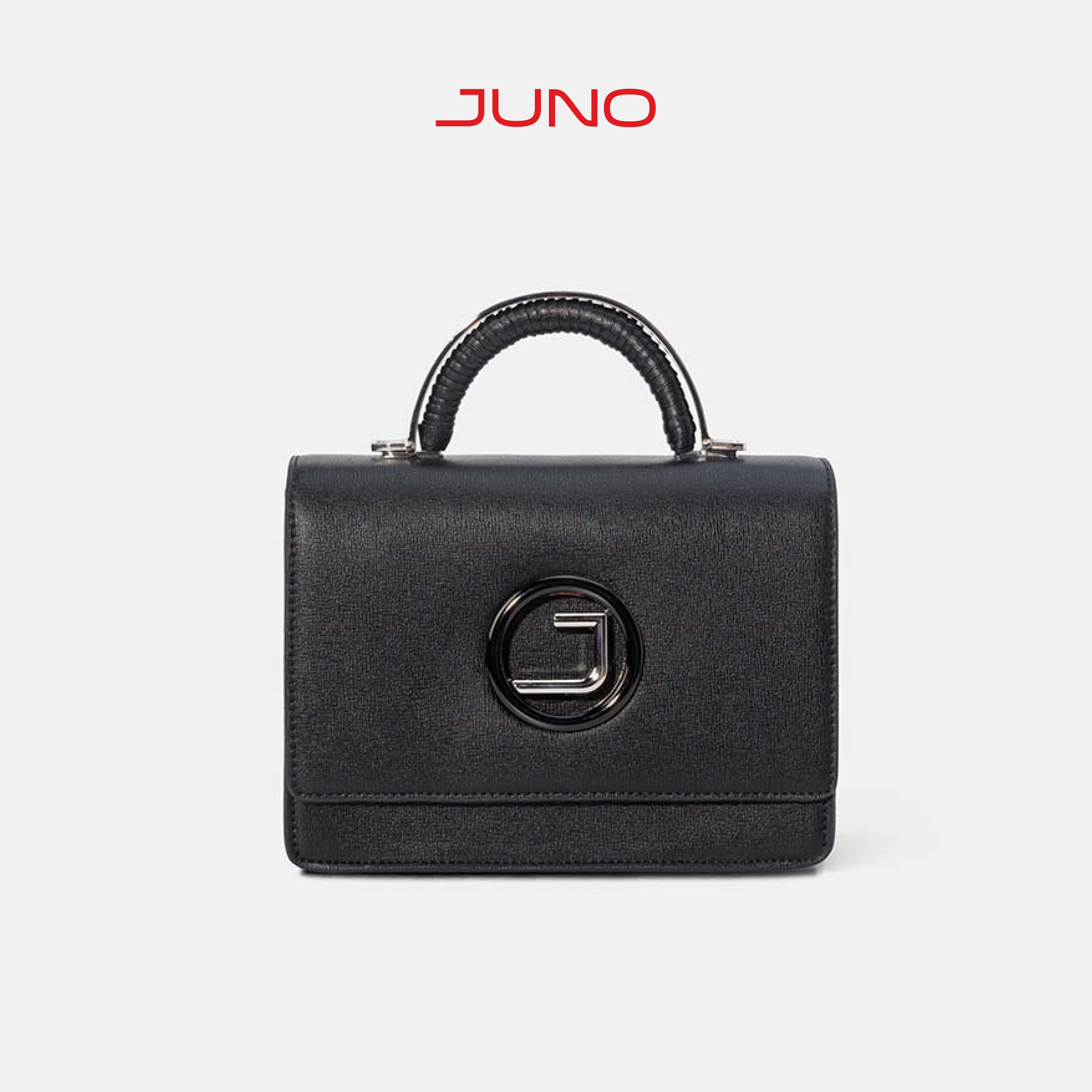 Túi Xách Nữ Thời Trang JUNO Cỡ Nhỏ Trang Trí Logo Cách Điệu TXN471