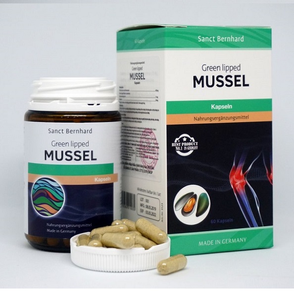 Viên uống bổ khớp chiết xuất từ con Vẹm xanh – Mussel - Nhập khẩu Đức