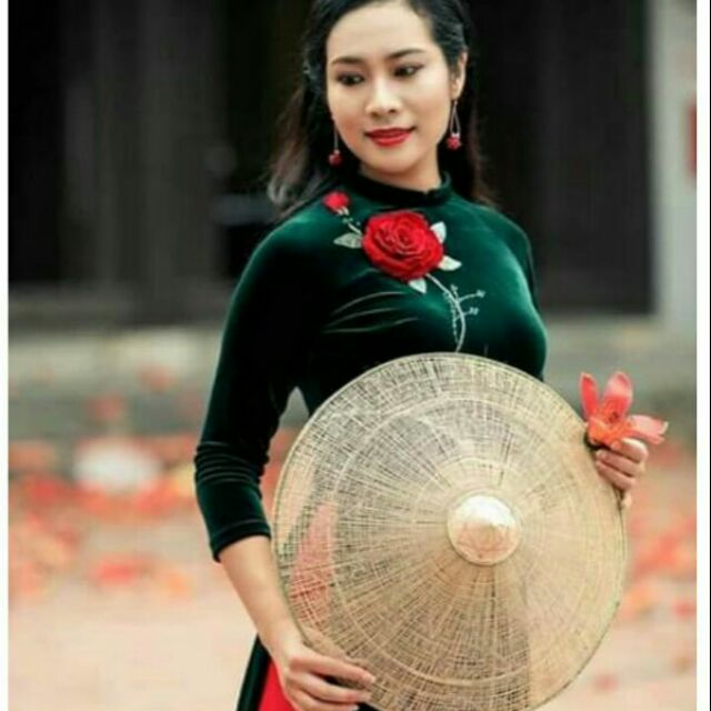 Nón lá lưới trang trí nón lá chụp ảnh