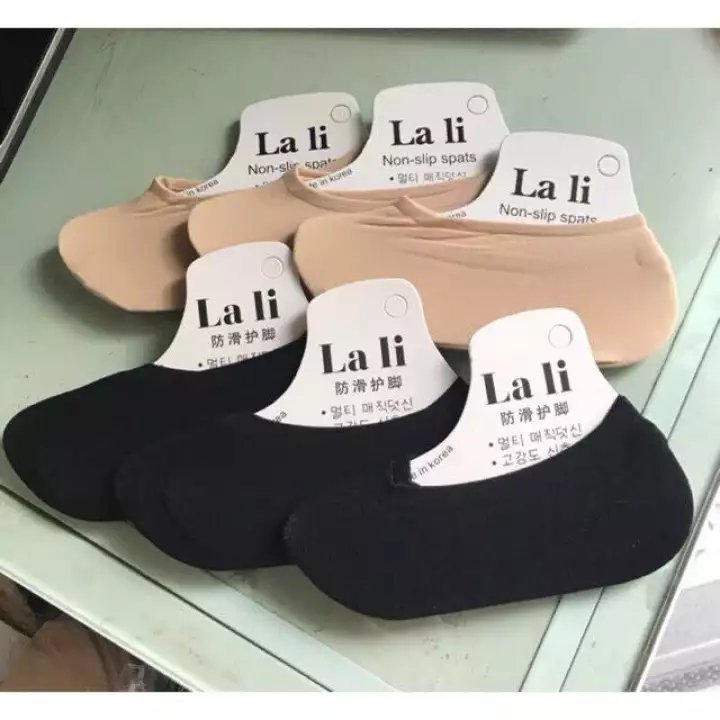 Combo 5 đôi tất hài lali xuất hàn siêu mềm mịn - Tất da chân ngắn cổ mềm