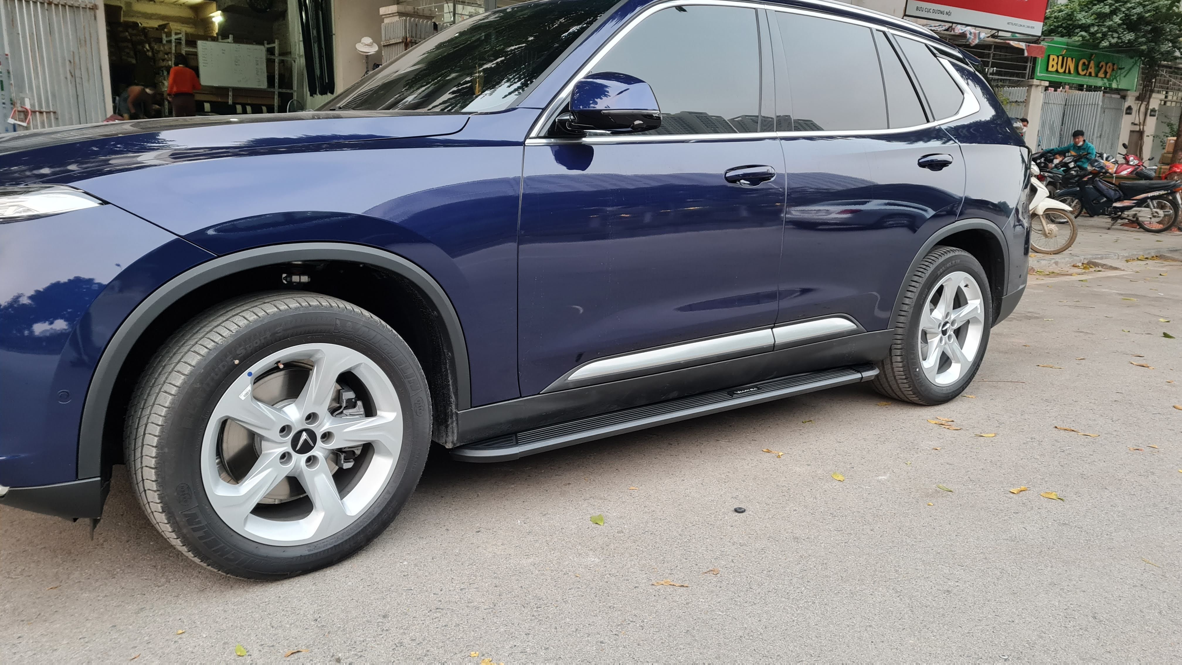 Bậc lên xuống, bậc bước chân xe vinfast lux sa 2018 - 2022