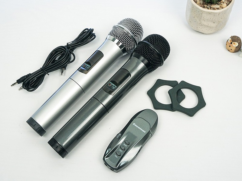 Mic karaoke không dây excelvan k18u /excelvan k18v