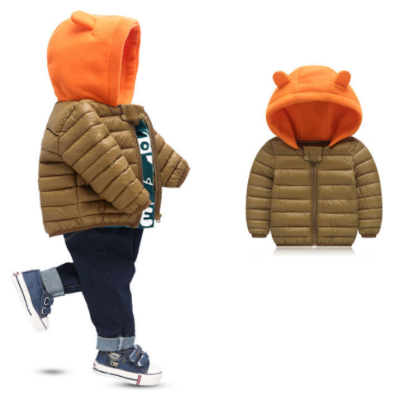 Áo phao mùa đông bé trai bé gái áo khoác trẻ em phao siêu nhẹ quảng châu loại 1 size 11-20kg