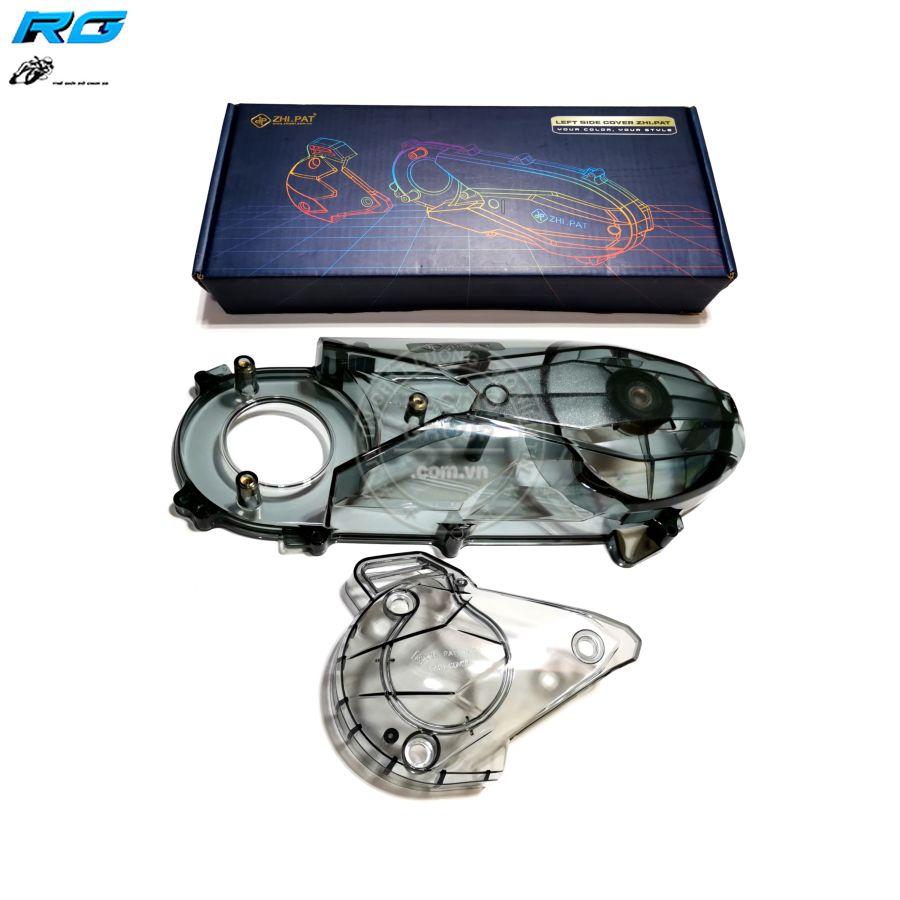 Combo 2 Món Ốp Lốc Nồi Trong Suốt Zhi.Pat Cho Vario Tặng Kèm 2 Ốp Lốc Máy