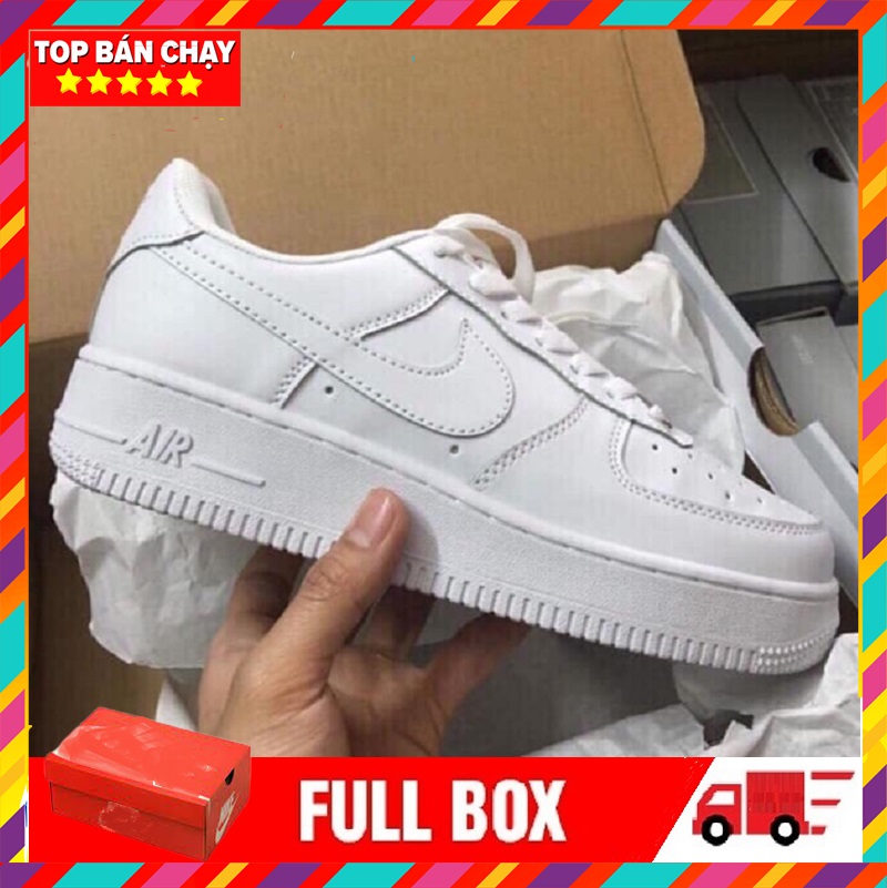 Giày nữ af1 , giày nam af1 💝freeship💝 giầy sneaker thể thao giá rẻ mẫu mới 2021 màu trắng full box