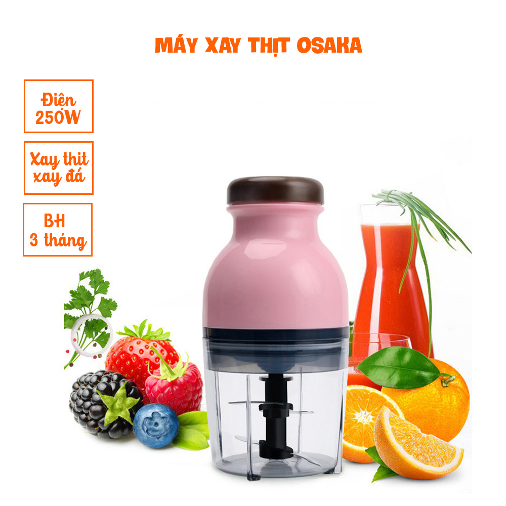 Máy xay sinh tố Kaizo Mart - Máy xay thịt Osaka đa năng - MUA 01 TẶNG 02 KHĂN LAU - Bảo hành 3 tháng