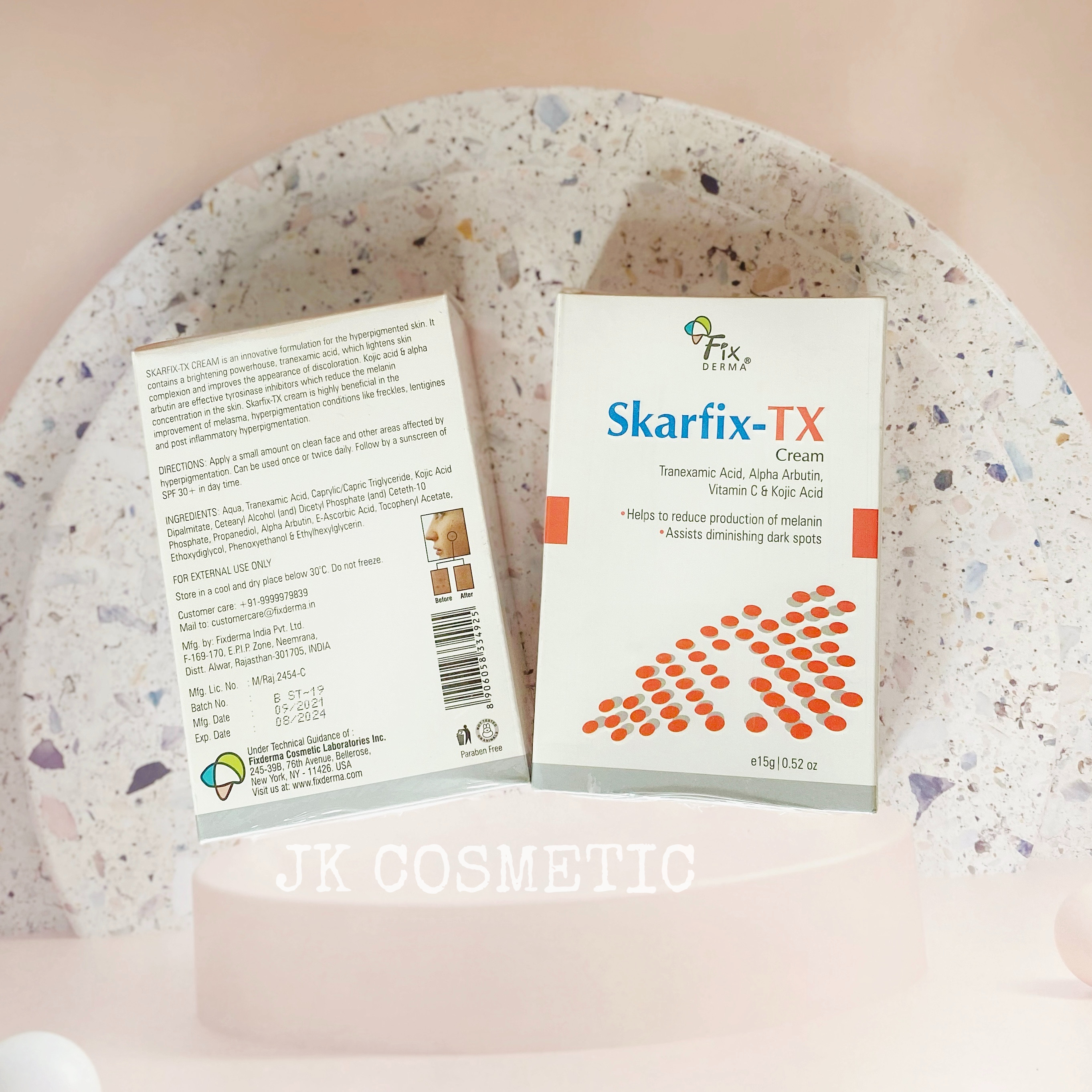 Kem hỗ trợ giảm thâm nám Fixderma Skarfix-TX